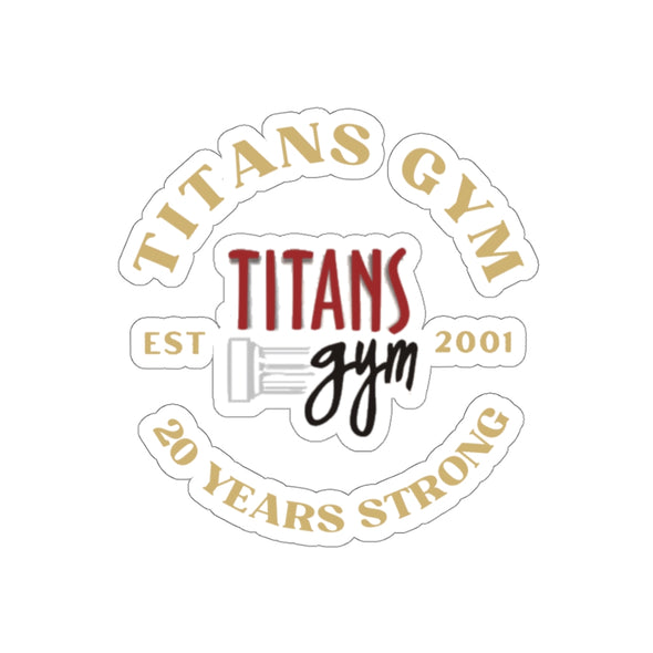 Titans 20 year sticker