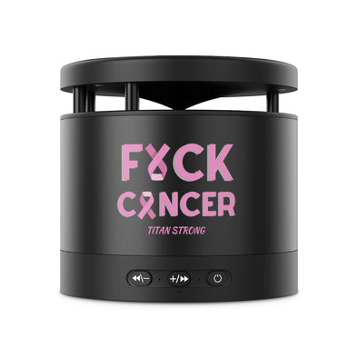 TS F Cancer Metal Bluetooth Speaker and Wireless Charging Pad