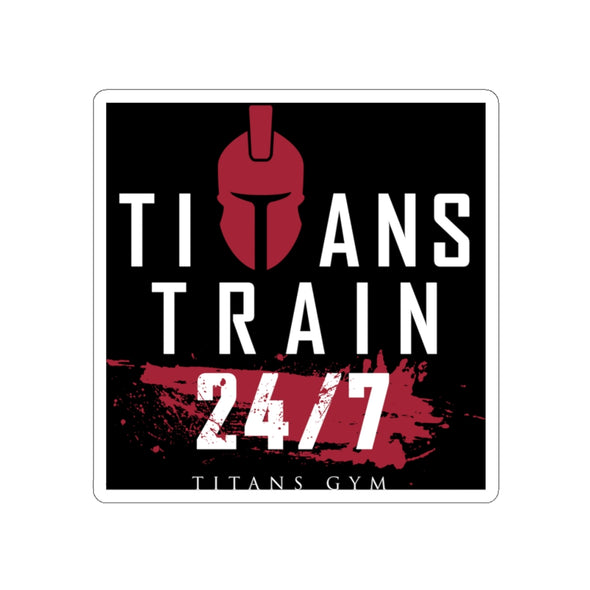 Titans Train 24/7 sticker