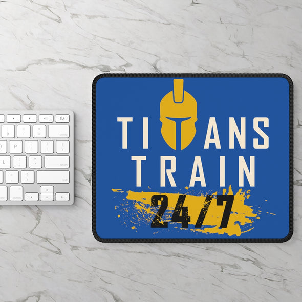 Titans Train Mouse Pad