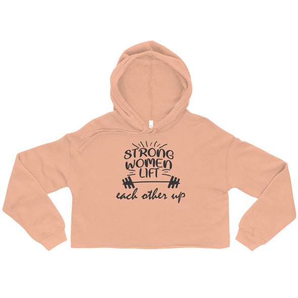 TS Lift Each Other UpCrop Hoodie